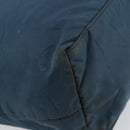 PRADA Tote Bag Nylon Navy Gold Auth ka1232-16