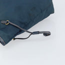 PRADA Tote Bag Nylon Navy Gold Auth ka1232-10