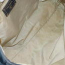 PRADA Tote Bag Nylon Navy Gold Auth ka1232-11