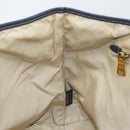 PRADA Tote Bag Nylon Navy Gold Auth ka1232-20