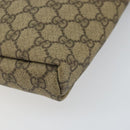 GUCCI GG Supreme Shoulder Bag PVC Beige Gold 223666 Auth ka1236-10