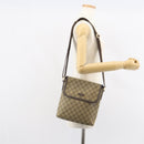 GUCCI GG Supreme Shoulder Bag PVC Beige Gold 223666 Auth ka1236-22