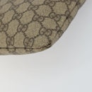 GUCCI GG Supreme Web Sherry Line Shoulder Bag PVC Beige Gold 246413 Auth ka1238-15