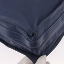 LOEWE Anagram Shoulder Bag Leather Blue Gold Auth ka124-15