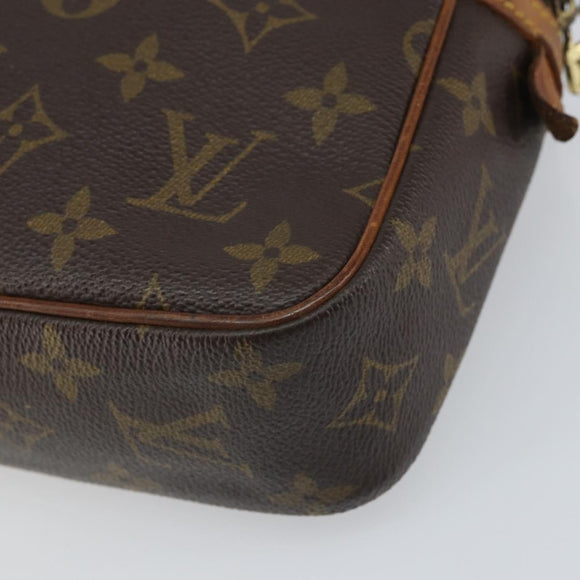 LOUIS VUITTON Monogram Compiegne 23 Clutch Bag M51847 LV Auth ka1240