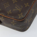 LOUIS VUITTON Monogram Compiegne 23 Clutch Bag M51847 LV Auth ka1240-16