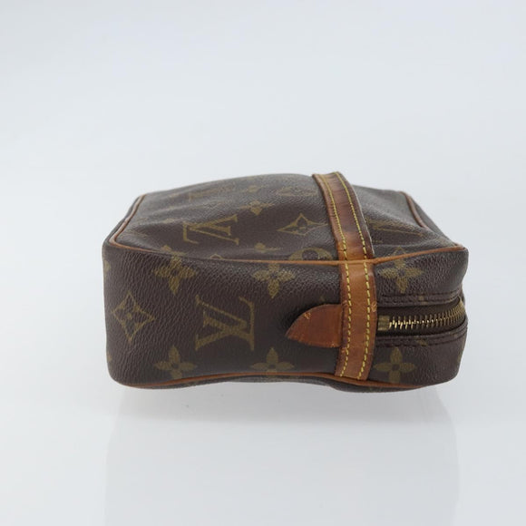 LOUIS VUITTON Monogram Compiegne 23 Clutch Bag M51847 LV Auth ka1240