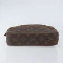 LOUIS VUITTON Monogram Compiegne 23 Clutch Bag M51847 LV Auth ka1240-6