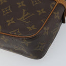 LOUIS VUITTON Monogram Compiegne 23 Clutch Bag M51847 LV Auth ka1240-7