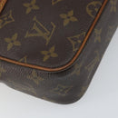LOUIS VUITTON Monogram Compiegne 23 Clutch Bag M51847 LV Auth ka1240-14