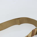 PRADA Shoulder Bag Nylon Beige Silver Auth ka1242-8