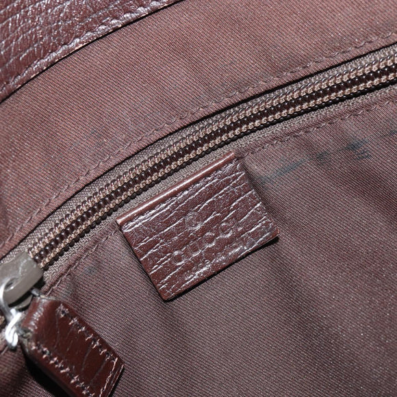 GUCCI GG Supreme Tote Bag PVC Beige Silver 141976 Auth ka1243