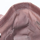 GUCCI GG Supreme Tote Bag PVC Beige Silver 141976 Auth ka1243-20