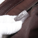 GUCCI GG Supreme Tote Bag PVC Beige Silver 141976 Auth ka1243-12