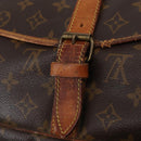 LOUIS VUITTON Monogram Saumur 35 Shoulder Bag M42254 LV Auth ka1244-19
