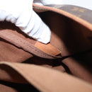 LOUIS VUITTON Monogram Saumur 35 Shoulder Bag M42254 LV Auth ka1244-12