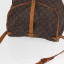 LOUIS VUITTON Monogram Saumur 35 Shoulder Bag M42254 LV Auth ka1244-6