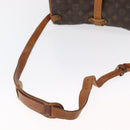 LOUIS VUITTON Monogram Saumur 35 Shoulder Bag M42254 LV Auth ka1244-7
