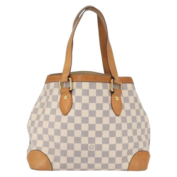 LOUIS VUITTON Damier Azur Hampstead PM Tote Bag N51207 LV Auth ka1245