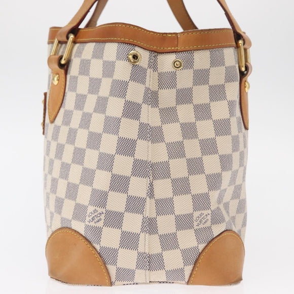 LOUIS VUITTON Damier Azur Hampstead PM Tote Bag N51207 LV Auth ka1245