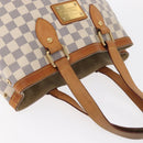 LOUIS VUITTON Damier Azur Hampstead PM Tote Bag N51207 LV Auth ka1245-6