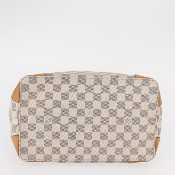 LOUIS VUITTON Damier Azur Hampstead PM Tote Bag N51207 LV Auth ka1245