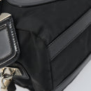 PRADA Hand Bag Nylon Black Silver Auth ka1246-16