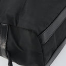 PRADA Hand Bag Nylon Black Silver Auth ka1246-18