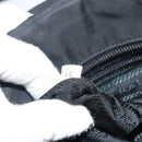 PRADA Hand Bag Nylon Black Silver Auth ka1246-10