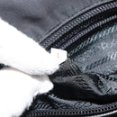 PRADA Hand Bag Nylon Black Silver Auth ka1246-11