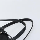 PRADA Hand Bag Nylon Black Silver Auth ka1246-14