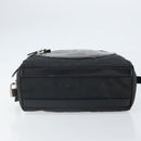 PRADA Hand Bag Nylon Black Silver Auth ka1246-5
