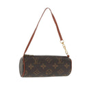 LOUIS VUITTON Monogram Papillon Pouch LV Auth ka1248-1