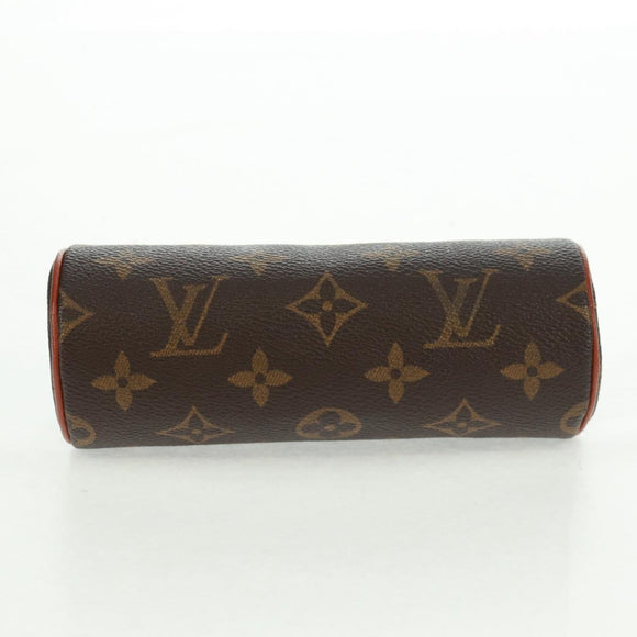 LOUIS VUITTON Monogram Papillon Pouch LV Auth ka1248