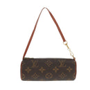 LOUIS VUITTON Monogram Papillon Pouch LV Auth ka1248-13