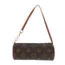 LOUIS VUITTON Monogram Papillon Pouch LV Auth ka1248-2