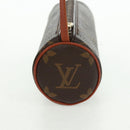 LOUIS VUITTON Monogram Papillon Pouch LV Auth ka1248-4