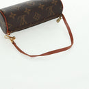 LOUIS VUITTON Monogram Papillon Pouch LV Auth ka1248-7