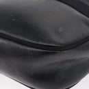 Salvatore Ferragamo Shoulder Bag Leather Navy Gold Auth ka1249-15