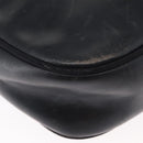 Salvatore Ferragamo Shoulder Bag Leather Navy Gold Auth ka1249-16