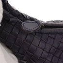 BOTTEGA VENETA INTRECCIATO Hobo Shoulder Bag Leather Purple 115653 Auth ka125-10