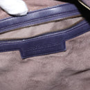 BOTTEGA VENETA INTRECCIATO Hobo Shoulder Bag Leather Purple 115653 Auth ka125-17