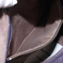 BOTTEGA VENETA INTRECCIATO Hobo Shoulder Bag Leather Purple 115653 Auth ka125-21