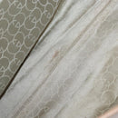 GUCCI GG Supreme Tote Bag PVC White Gold 264221 Auth ka1250-15