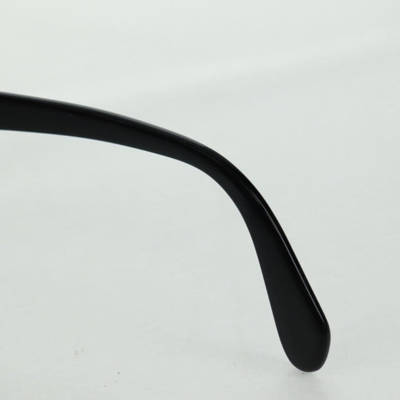 CHANEL Sunglasses plastic Black CC Auth ka1252