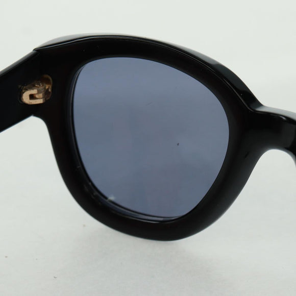 CHANEL Sunglasses plastic Black CC Auth ka1252