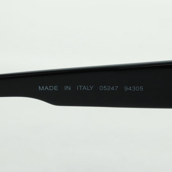 CHANEL Sunglasses plastic Black CC Auth ka1252