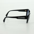 CHANEL Sunglasses plastic Black CC Auth ka1252-4