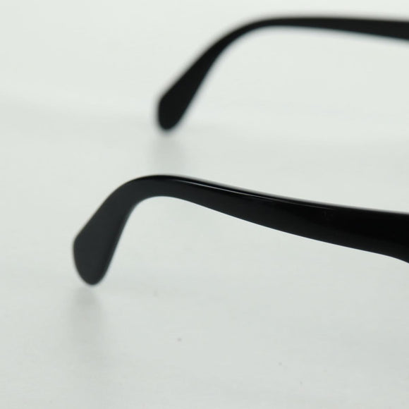 CHANEL Sunglasses plastic Black CC Auth ka1252