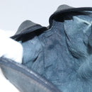 GUCCI GG Supreme Sherry Line Clutch Bag PVC Navy Gold 89 01 012 Auth ka1253-16